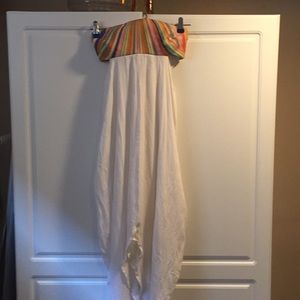 Mara Hoffman open back linen dress like new!